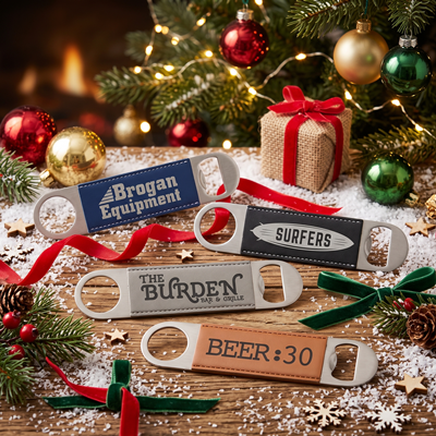 Custom Leather Bottle Opener